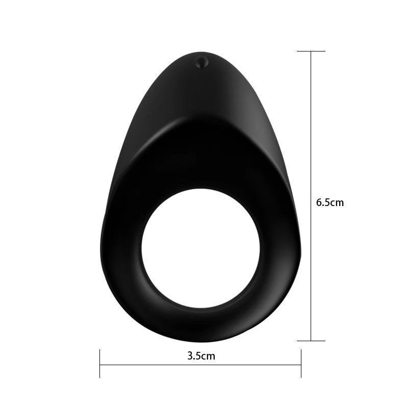 Doluv Lock Ring showing its dimensions, a stamina-enhancing couple sex toy for visual teasing.