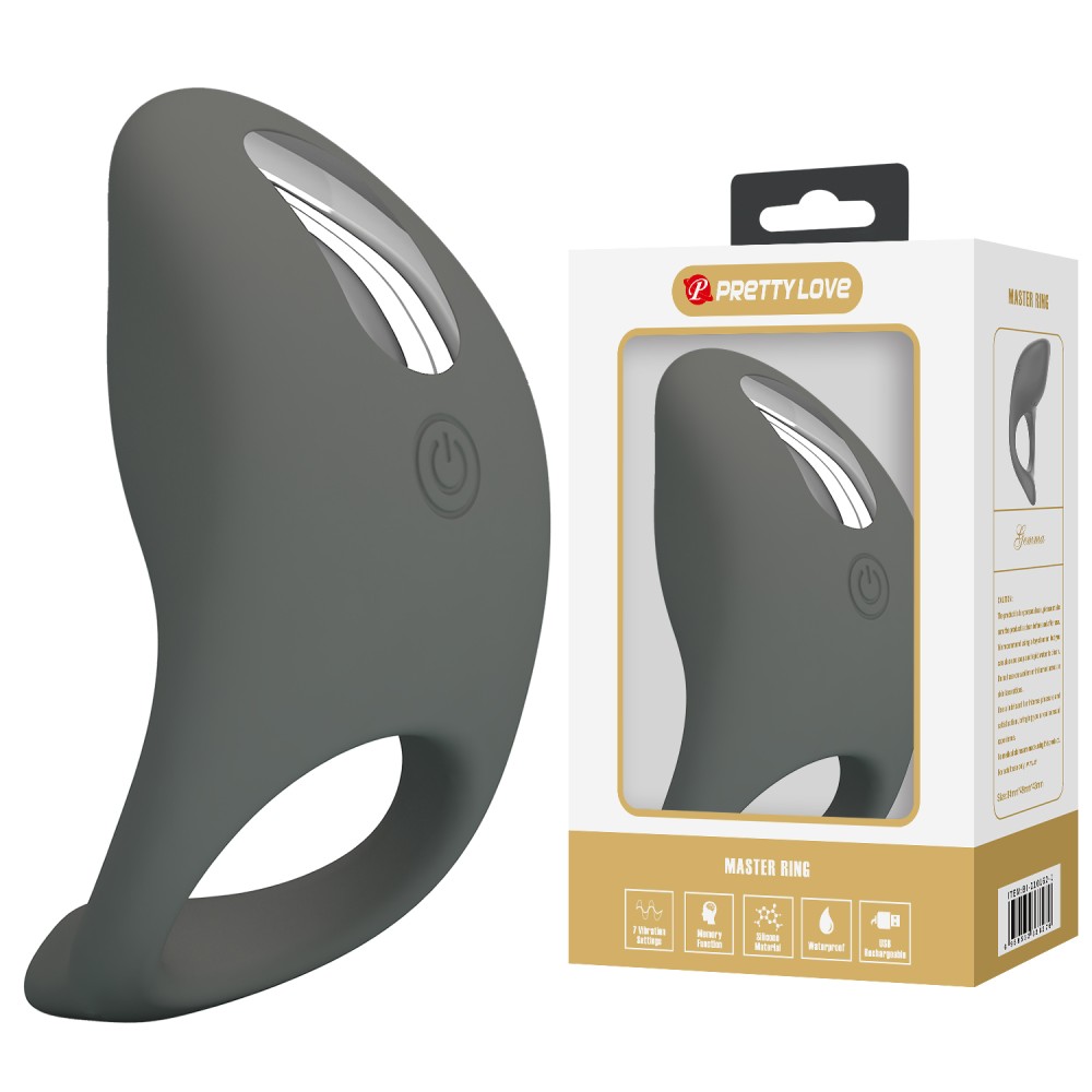 Pretty Love Master Ring dual-stimulator, an excellent beginner sex toys for couples.