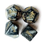 QUEENSTY 4PCS SET SEX POSITION LOVE DICE