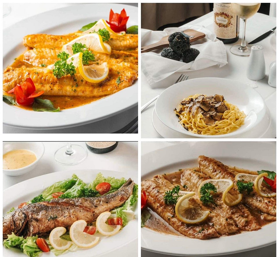 Caruso restaurant, dinner date in makati