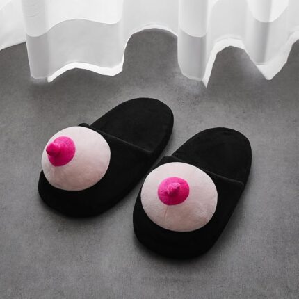 QUEENSTY BOOBIE SLIPPER BLACK