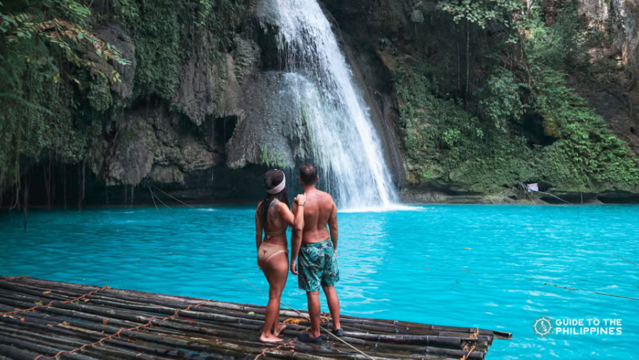 date ideas cebu, kawasan falls