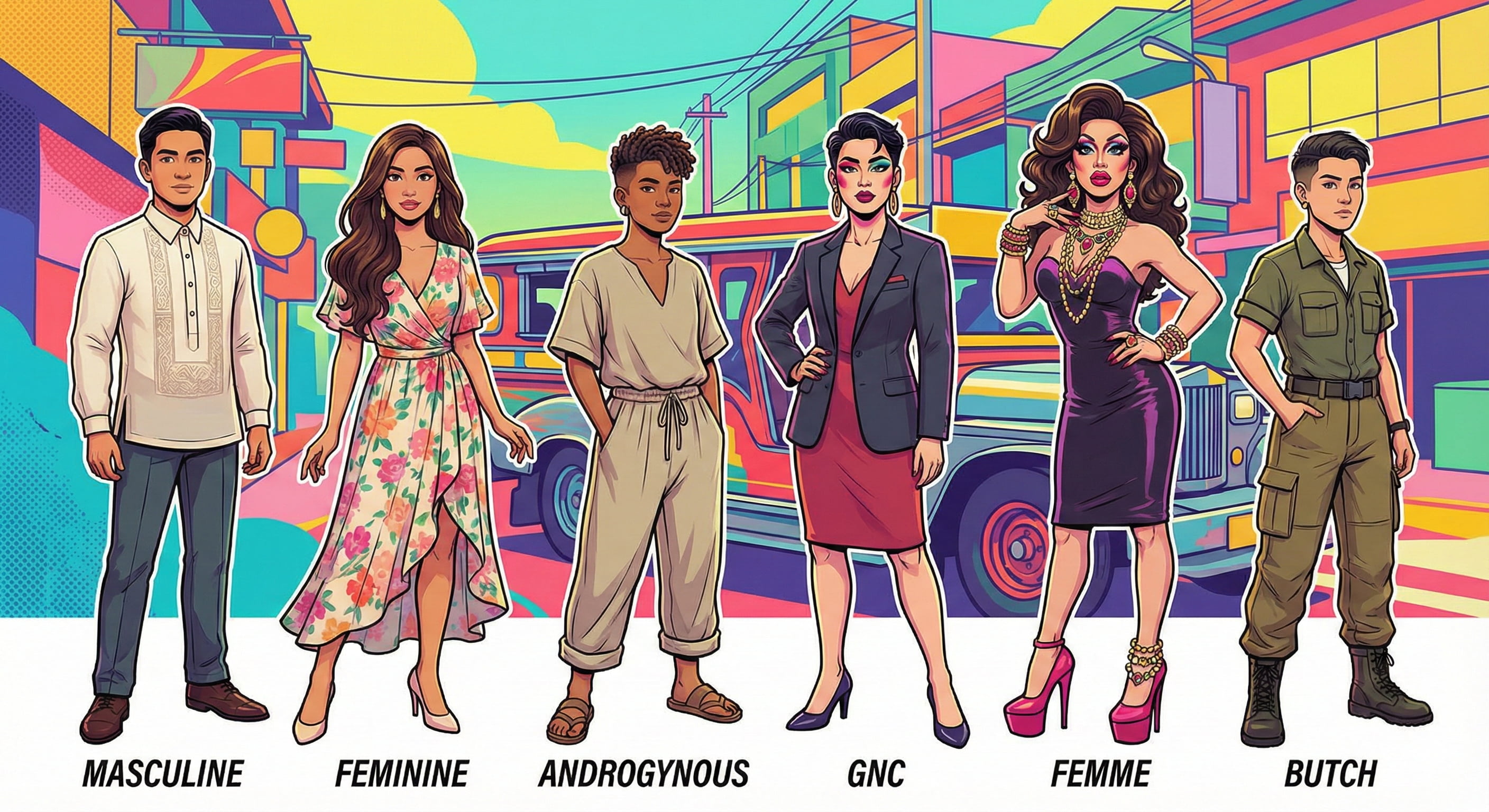 what is gender expression, examples