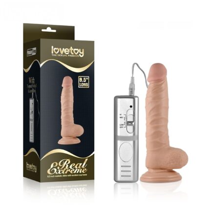 LOVETOY 8.5'' REAL EXTREME VIBRATING DILDO