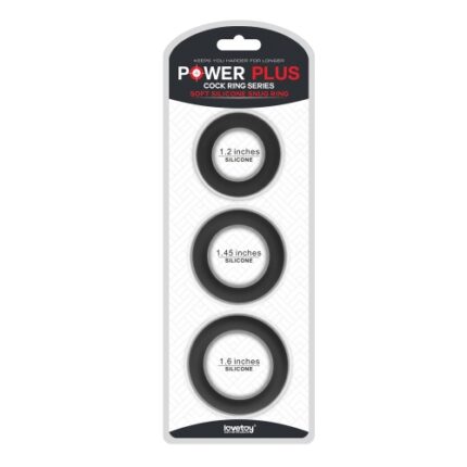 LOVETOY POWER PLUS SOFT SILICONE SNUG RING