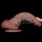 LOVETOY 7" SLIDING SKIN PRO II DUAL LAYER SILICONE DONG - Image 4