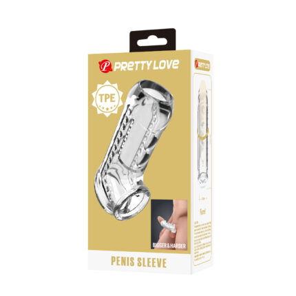PRETTY LOVE PENIS SLEEVE BIGGER & HARDER LARGE