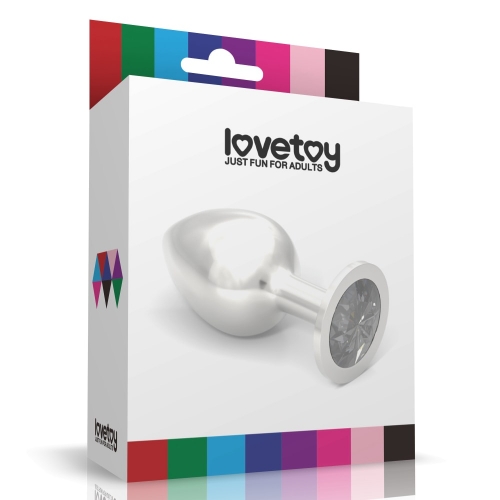 LOVETOY ROSEBUD CLASSIC METAL PLUG L SILVER