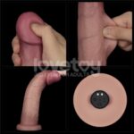 LOVETOY 9" VIBRATING SLIDING SKIN PRO II SILICONE DONG - Image 5