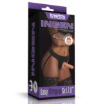 LOVETOY 7.0" EASY STRAP ON SET
