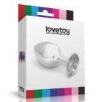 LOVETOY ROSEBUD CLASSIC METAL PLUG S SILVER