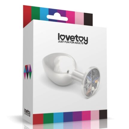 LOVETOY ROSEBUD CLASSIC METAL PLUG S SILVER