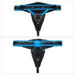 LOVETOY 8" VIBRATING ENHANCED STRAP ON SET XS/S/M - Image 3