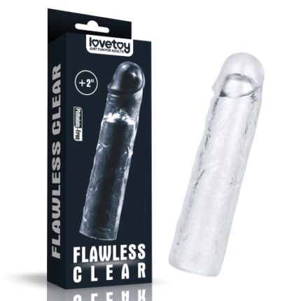LOVETOY FLAWLESS CLEAR PENIS SLEEVE ADD 2