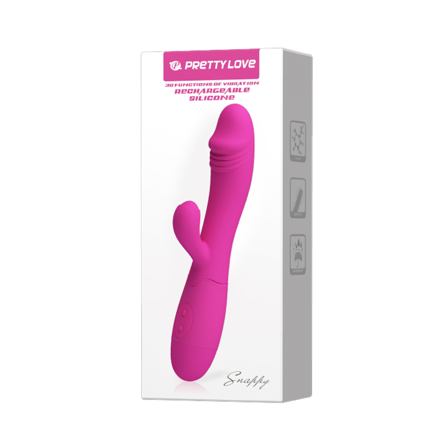 PRETTY LOVE SNAPPY REACHARGEABLE CERISE