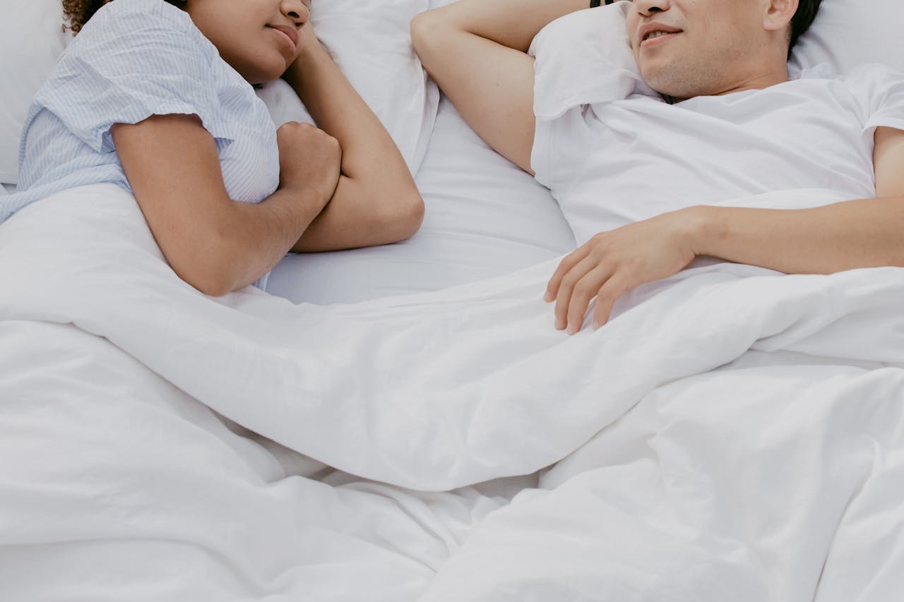 A couple lying in bed together. In the Philippines, many urban legends about sex are passed down through intimate, oral traditions and family lore.
