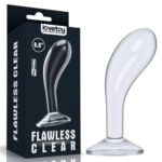 LOVETOY FLAWLESS 6.0" CLEAR PROSTATE PLUG