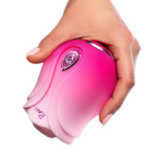 QUEENSTY CLITORAL PULSE SUCKING VIBRAOR PINK APP - Image 4