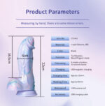 QUEENSTY  REMOTE-CONTROLLED VIBRATING LARGE PENIS - Image 4