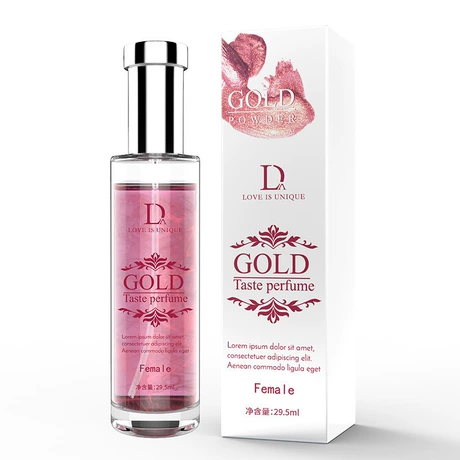 QUEENSTY DUAI-GOLD POWDER PERFUME PINK