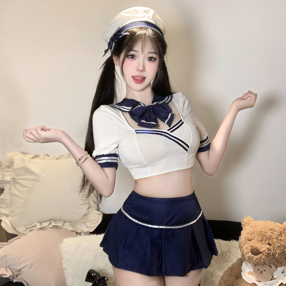 QUEENSTY TEMPTING FLIGHT ATTENDANT AND SAILOR OUTFITS