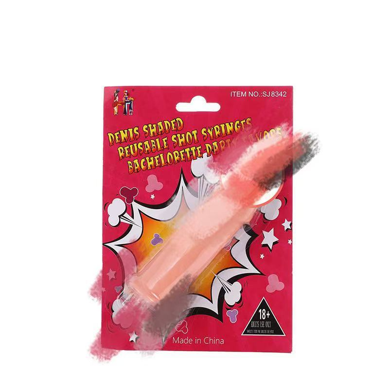 QUEENSTY PENIS SYRINGE NOVELTY TOY