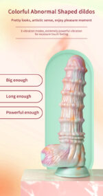 QUEENSTY  REMOTE CONTROLLED VIBRATING LARGE PENIS - Image 4