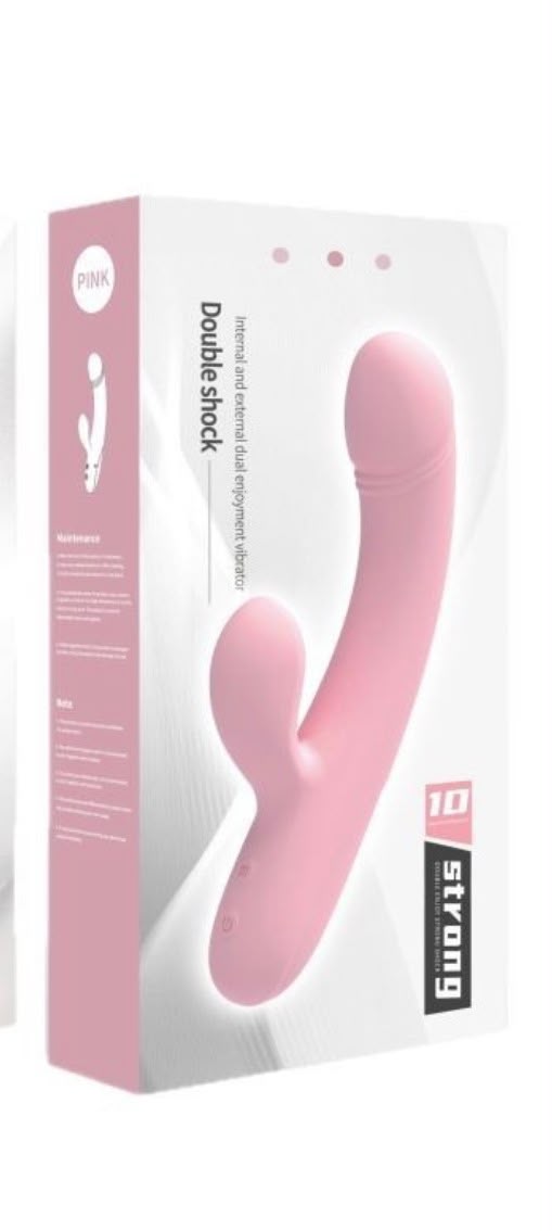 QUEENSTY CARTILAGE VIBRATOR DUAL VIBRATION PINK