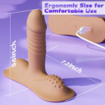 QUEENSTY NEW SETTING AND RIDING ANAL VIBRATOR DILDO APP - Image 5