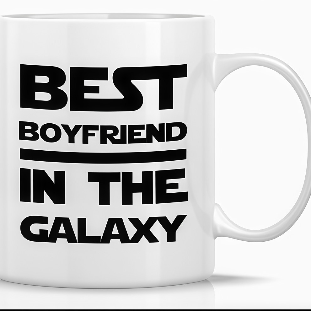 QUEENSTY DIY BONE CHINA HEAT TRANSFER MUG