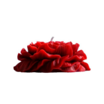 QUEENSTY CANDLE-PEONY FLOWER RED BOX - Image 2
