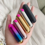 QUEENSTY MINI USB RECHARGEABLE BULLET VIBRATOR MIX COLOR - Image 2