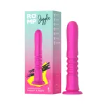 ROMP JIGGLE 9 INCH SILICONE THRUSTING DILDO - Image 2