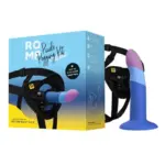 ROMP PICCOLO HIT THE RIGHT NOTE 5.5 PEGGING KIT WITH DILDO AND HARNESS - Image 2