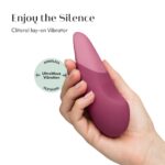 WOMANIZER VIBE CLITORAL VIBRATOR WITH ULTRAWAVE VIBRATION DUSKY PINK - Image 3